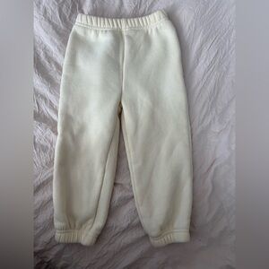 Forever French Baby Cream Sweatpants size 2/3 play